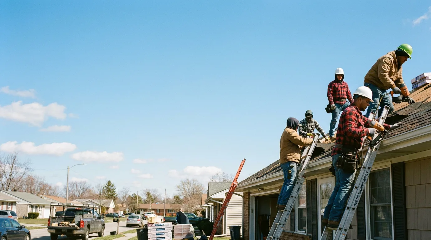 Roofing in Keego Harbor, MI near me